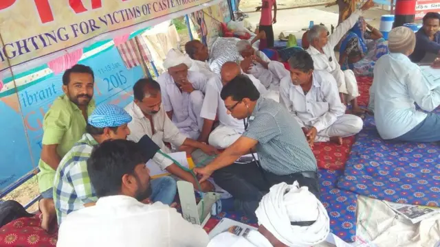 दलितों का अनशन