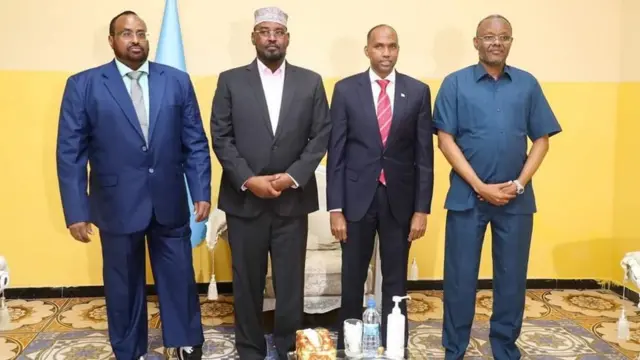 Ra'iisul Wasaarihii xukuumaddiisa la riday ayaa goob joog ka ahaa shirkii Dhuusamareeb ee bishii lasoo dhaafay qabsoomay