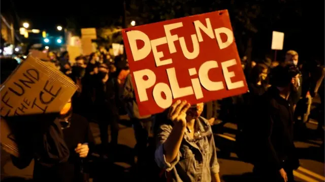Protestas antipolicía en Rochester.
