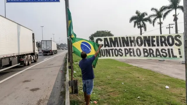 Caminhoneiros no Rio de Janeiro