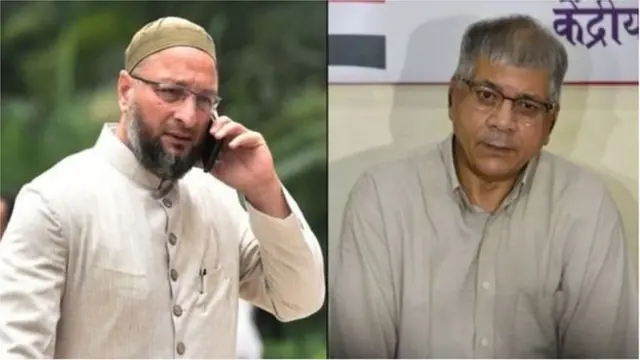 असदुद्दीन ओवैसी-प्रकाश आंबेडकर