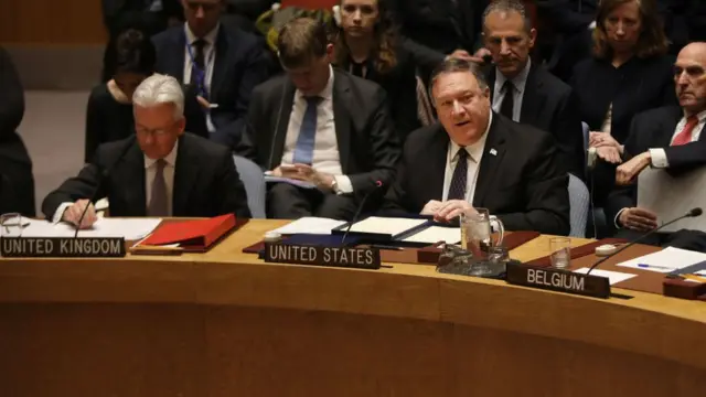 Mike Pompeo, secretario de Estado de Estados Unidos