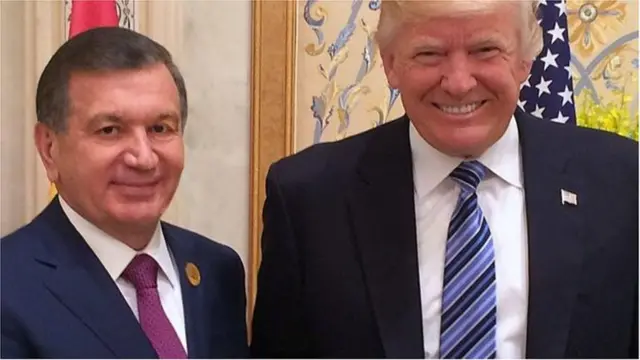 Мирзиёев ва Трамп