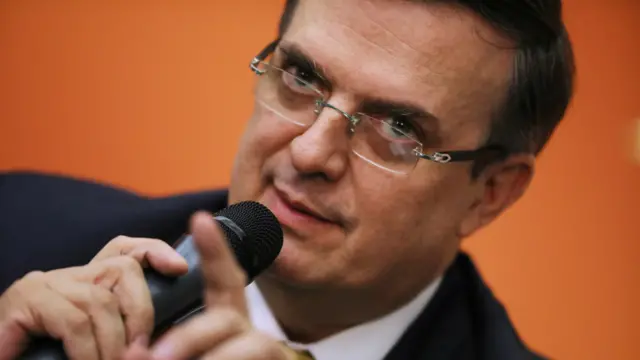 Canciller Marcelo Ebrard
