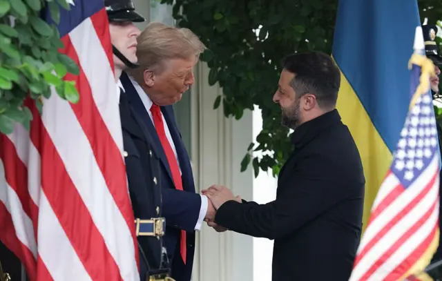 Trump wita Zelenskiego przed Białym Domem