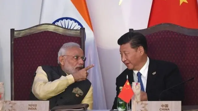 મોદી અને જિનપિંગ