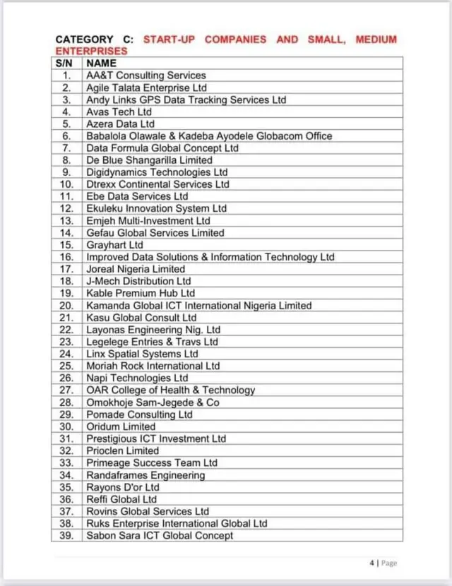 Awọn ileeṣẹ ti NIMC fi ọwọ si