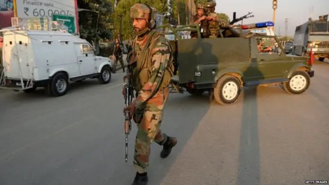 भारत प्रशासित कश्मीर और सेना