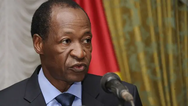 Capitaine Blaise Compaoré a succédé son ami Thomas Sankara au pouvoir