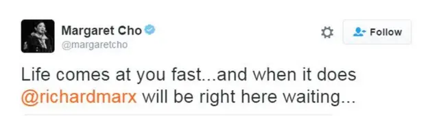 Cuitan soal Richard Marx oleh Margaret Cho