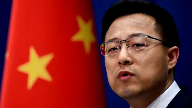 चीन के विदेश मंत्रालय के प्रवक्ता ज़ाओ लिजियान