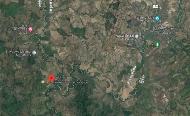 ဥကရစ်ထစခန်းမြေပုံ