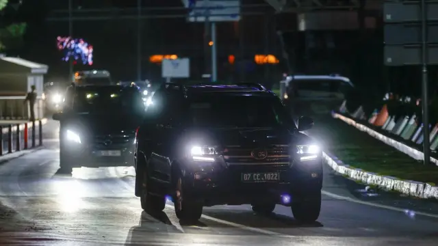 Diplomatik araçlar Antalya'da