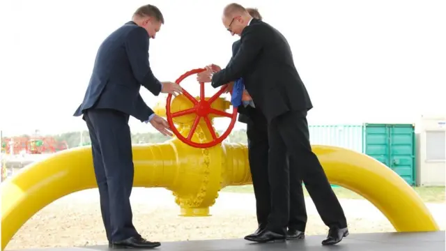 відкриття "газової" перемички у Словаччині