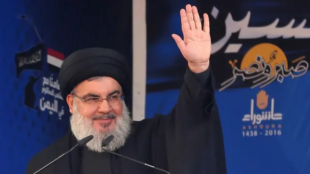 الأمين العام لحزب الله اللبناني حسن نصر الله