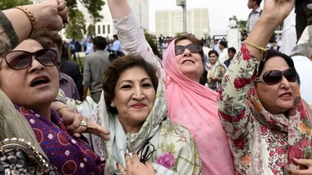 पाकिस्तान मुस्लिम लीग के कार्यकर्ता