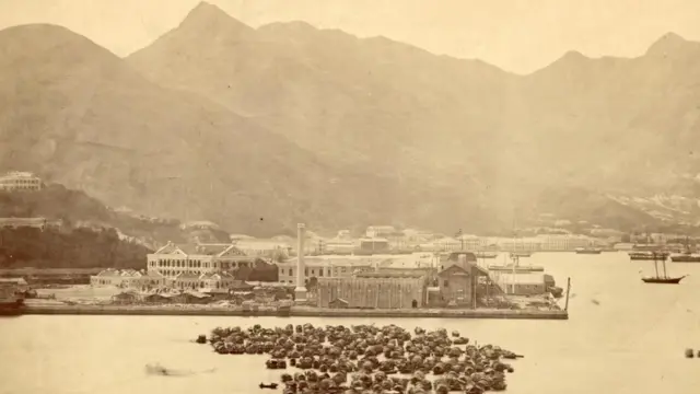 Hong Kong a mediados del siglo XIX