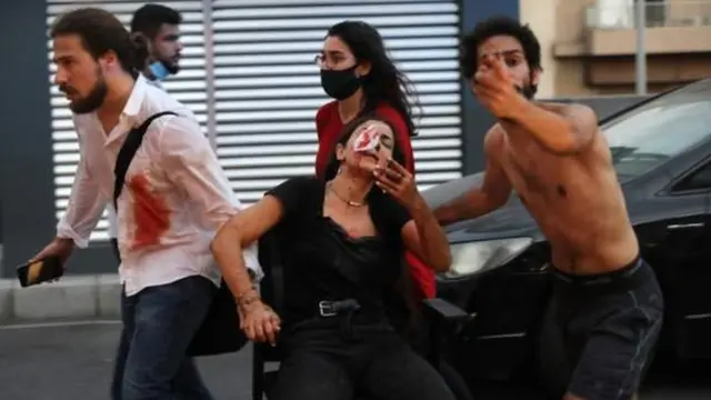 Ledakan hebat di Beirut