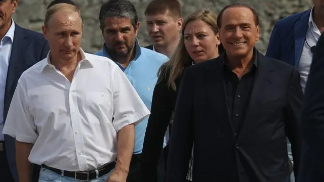 путін та берлусконі