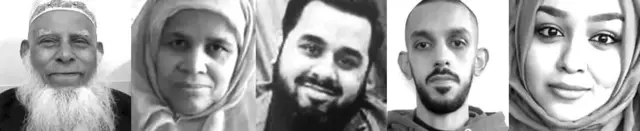 কমরু মিয়া, রাবেয়া বেগম, দুই দেশের মোহাম্মদ হামিদ ও মোহাম্মদ হানিফ এবং কন্যা হুসনা বেগম