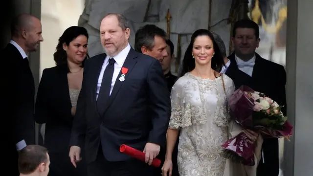 Weisntein y su esposa