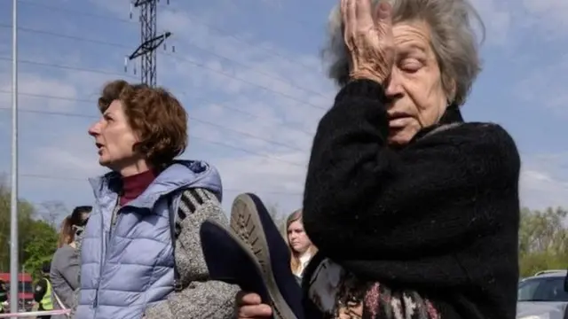 Abasivire bashitse mu gisagara ca Zaporizhzhia ejo k uwa mbere bavuye i Mariupol