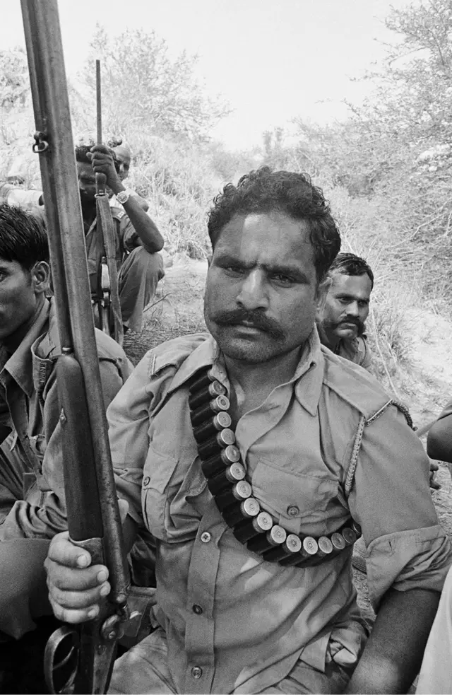 मलखान सिंग यांच्या गँगमधील एक सदस्य