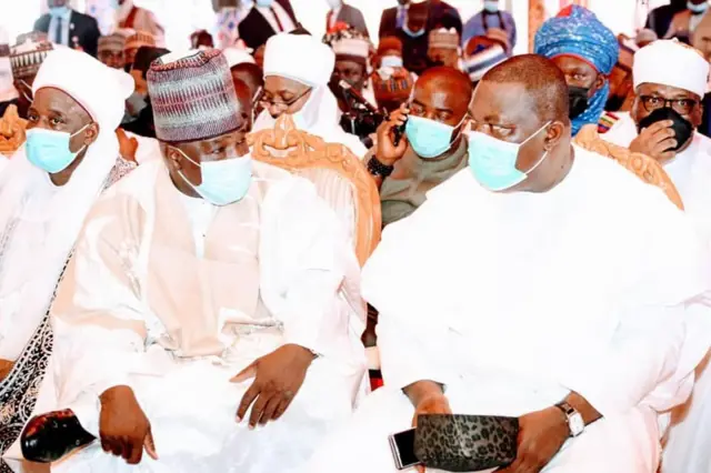 Yusuf Buhari and Zahra Bayero wedding fotos: President Muhammadu Buhari son fatiha fotos