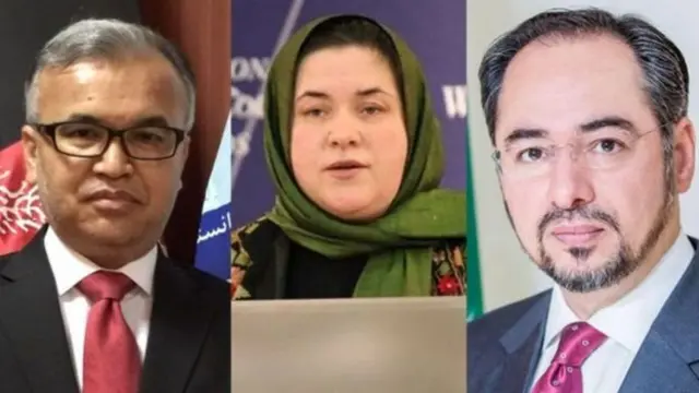 له ښۍ خوا، د بهرنیو چارو وزیر صلاح الدین رباني، د کار او ټولنیزو چارو وزیره نسرین اوریاخېل او د فواید عامې وزیر محمود بلیغ په لومړۍ ورځ د ولسي جرګې استیضاح کې بې واکه شول