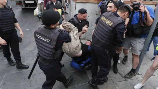 Марш в Москве