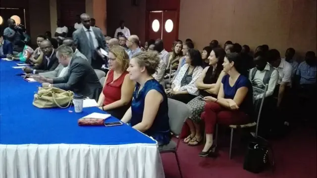 Bamwe mu baserukiye amashirahamwe akorera mu Burundi bitavye iyo nama