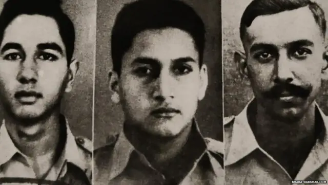 ਫਲਾਈਟ ਲੈਂਫ਼ਟੇਂਟ ਰਾਏ ਮੈਸੀ, ਐਮ ਏ ਗਣਪਤੀ ਅਤੇ ਫਲਾਇੰਗ ਅਫਡਸਰ ਡਾਨ ਲਜ਼ਾਰੁਸ