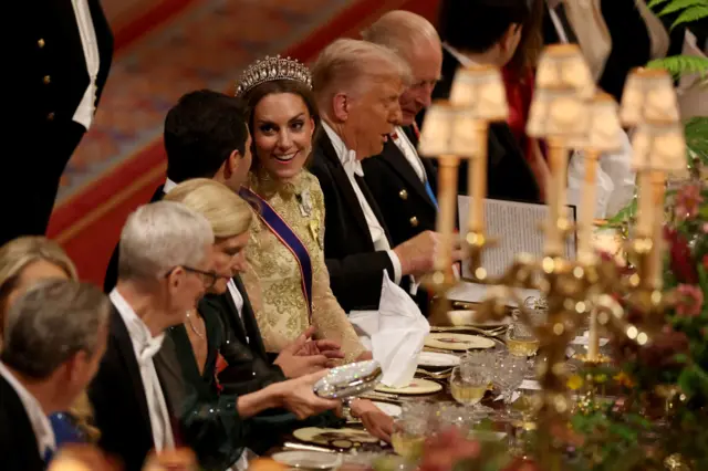 kejt midlton, priceneza kejt, kraljevski banket