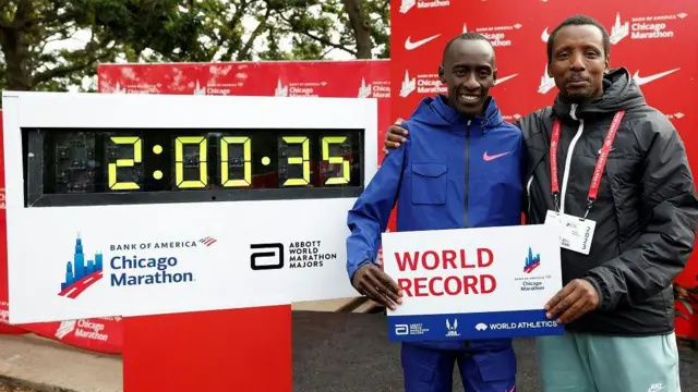 Gervais Hakizimana, a retired Rwandese athlete since 2018 and current coach of Kelvin Kiptum