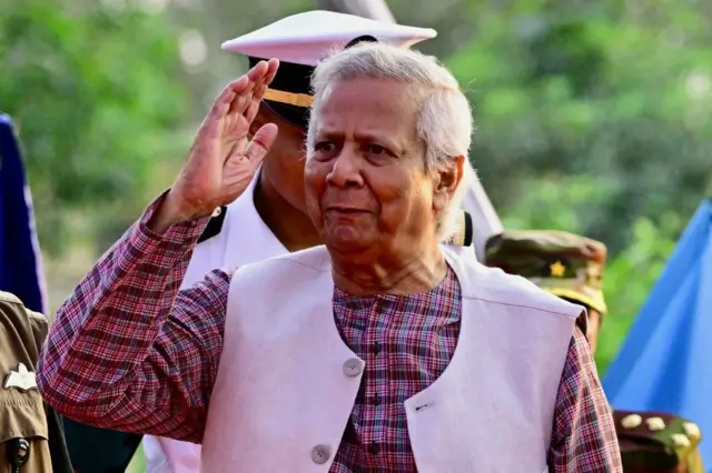 বাংলাদেশে অন্তর্বর্তী সরকারের প্রধান উপদেষ্টা মুহাম্মদ ইউনূস