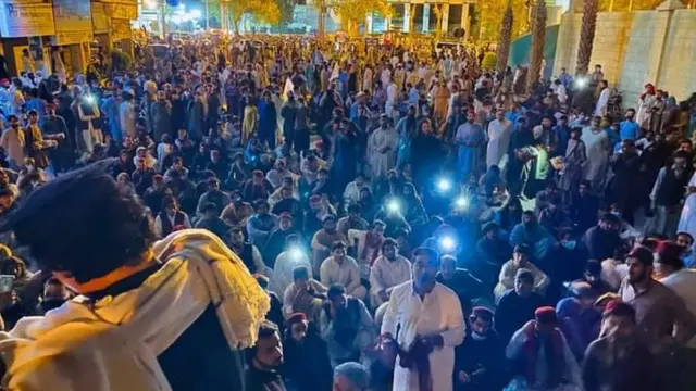 احتجاجی دھرنا