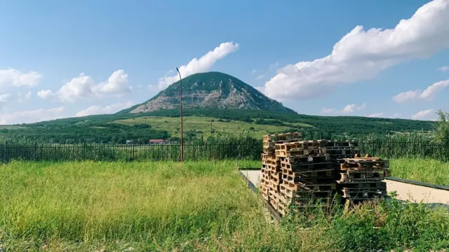 Вид с территории завода