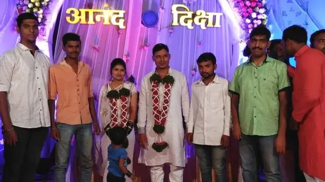 લગ્નની તસવીર