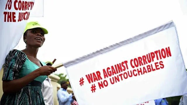 Awọn eeyan to n sewọde tako iwa ajẹbanu