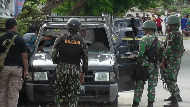 Aparat keamanan di Poso, Sulteng