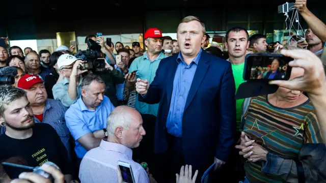 Rally in support of Ishchenko 17 сентября во Владивостоке