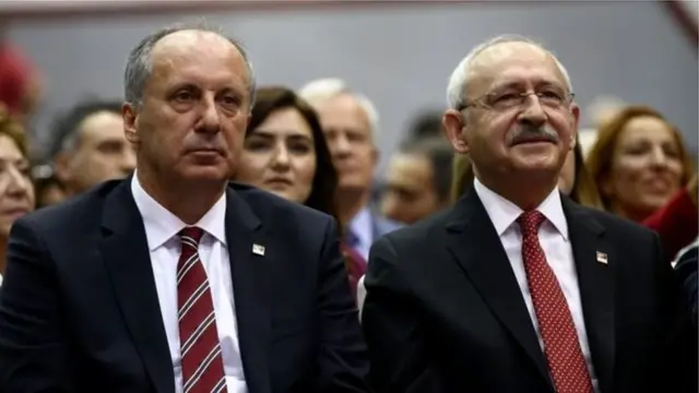 Muharrem İnce ve Kemal Kılıçdaroğlu