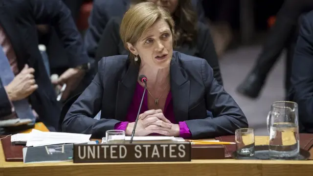 Samantha Power, embajadora de EE.UU.