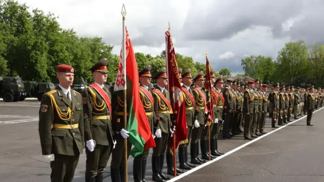 جنود بيلاروسيون