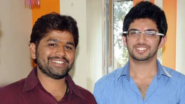 आदित्य ठाकरे आणि दीपक मारटकर