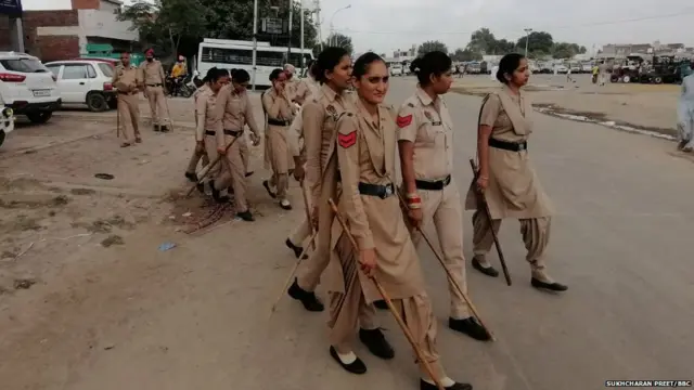 ਪੇਸ਼ੀ ਮੌਕੇ ਵੱਡੀ ਗਿਣਤੀ ਵਿੱਚ ਸੁਰੱਖਿਆ ਪ੍ਰਬੰਧ ਕੀਤੇ ਗਏ ਸਨ