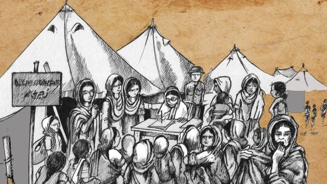 విభజన కాలంనాటి పరిస్థితులు