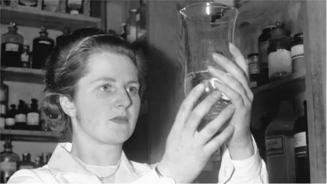 Маргарет Тэтчер в 1950 году