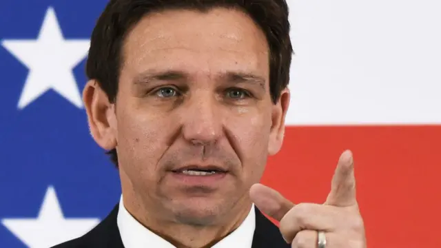 Ron DeSantis, gobernador de Florida