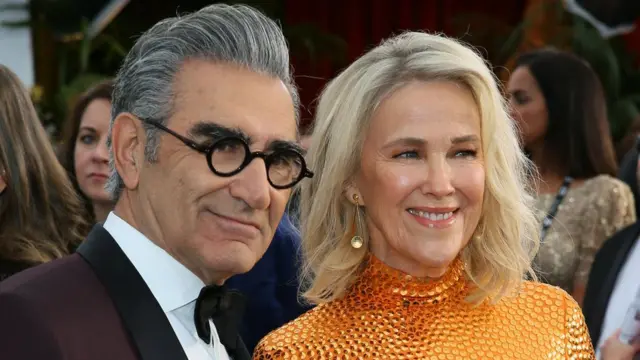 Eugene Levy ve Catherine O'Hara from Schitt's Creek